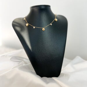 Colar Choker esferas