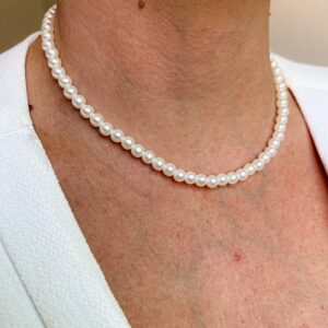 Colar Perola Pequena Clássico