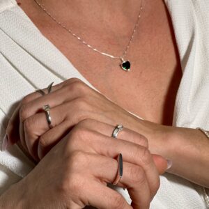 Colar Veneziana com Pingente