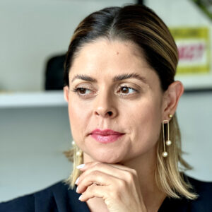 Brinco Perolas Dois Fios