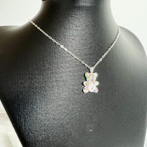 Pingente de Urso Cravejado